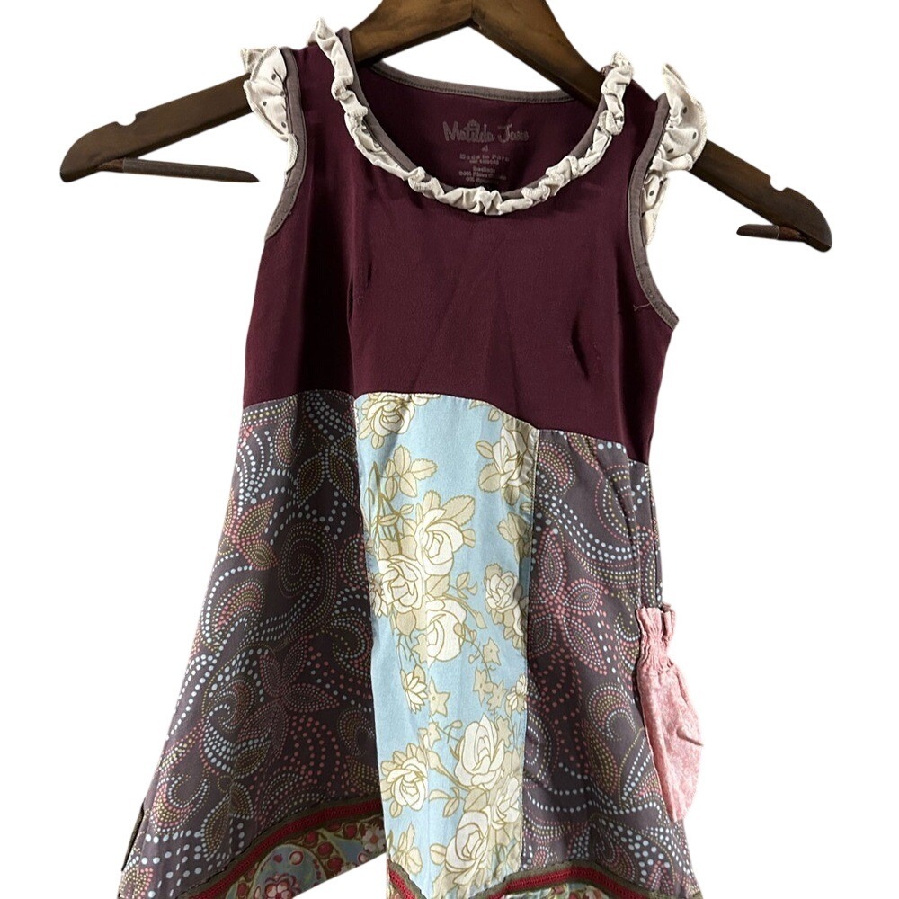 Vintage Matilda Jane Gypsy Blue Dress SIZE 4